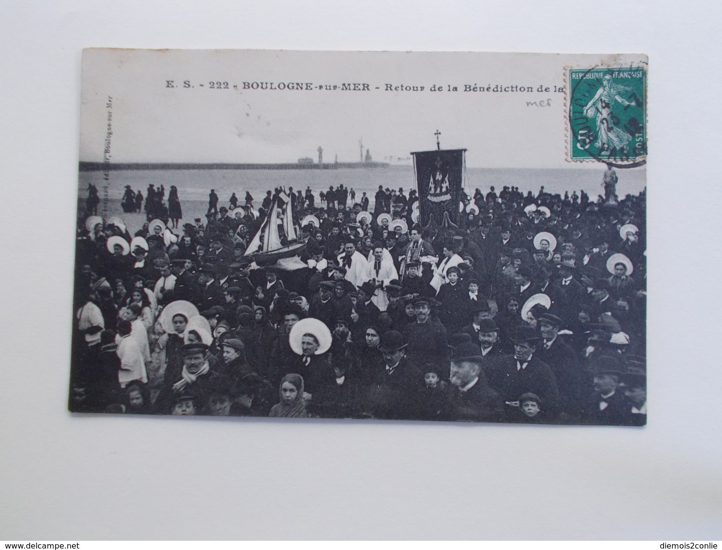 Carte Postale  - BOULOGNE SUR MER (62) - Retour De La Benediction De La Mer (3351) - Boulogne Sur Mer