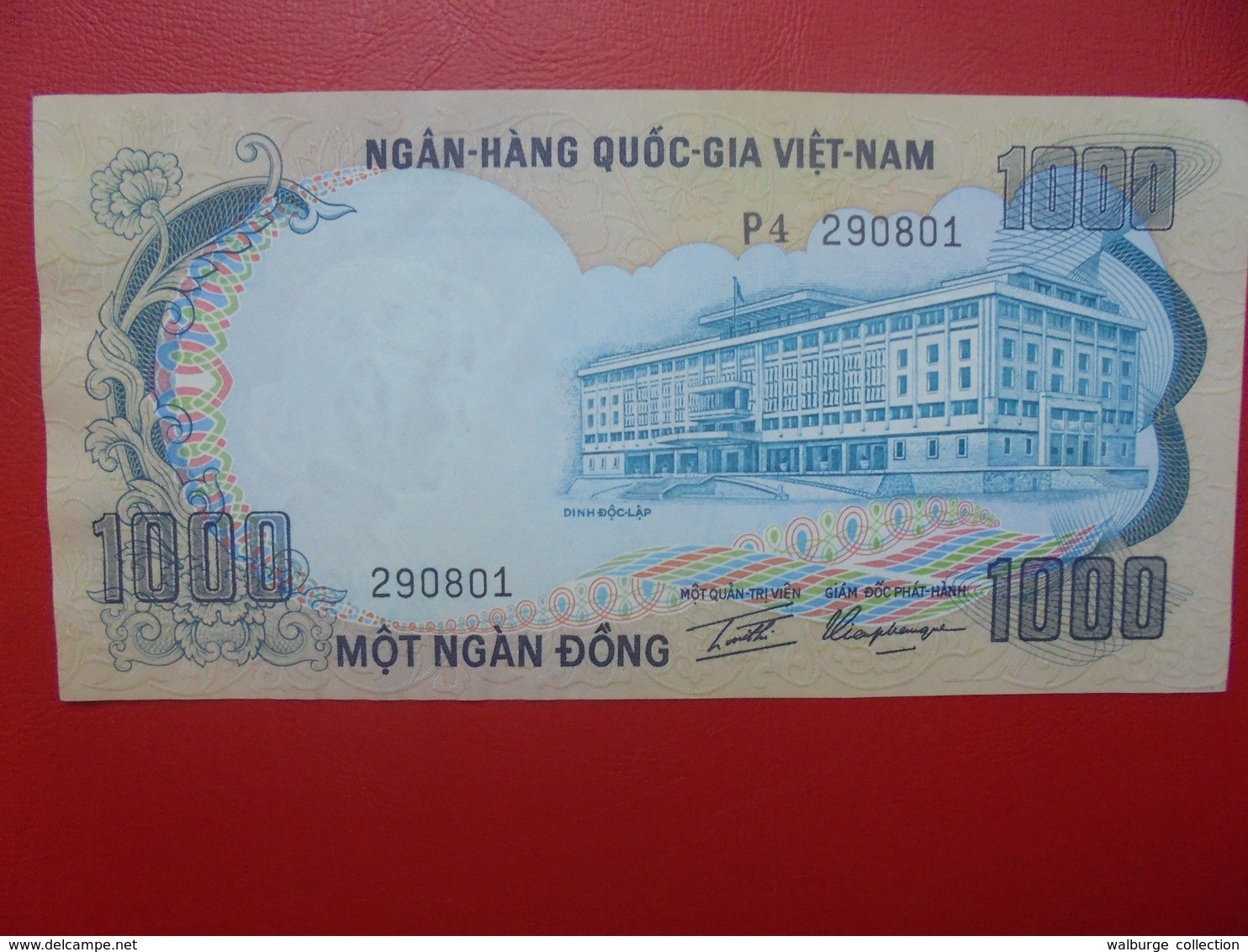 VIETNAM(SUD) 1000 DÔNG 1972 PEU CIRCULER (B.6) - Vietnam