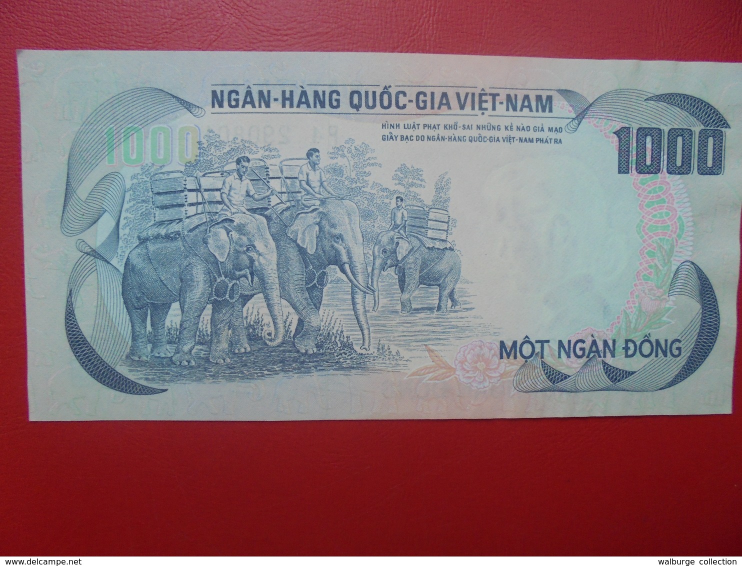 VIETNAM(SUD) 1000 DÔNG 1972 PEU CIRCULER (B.6) - Viêt-Nam