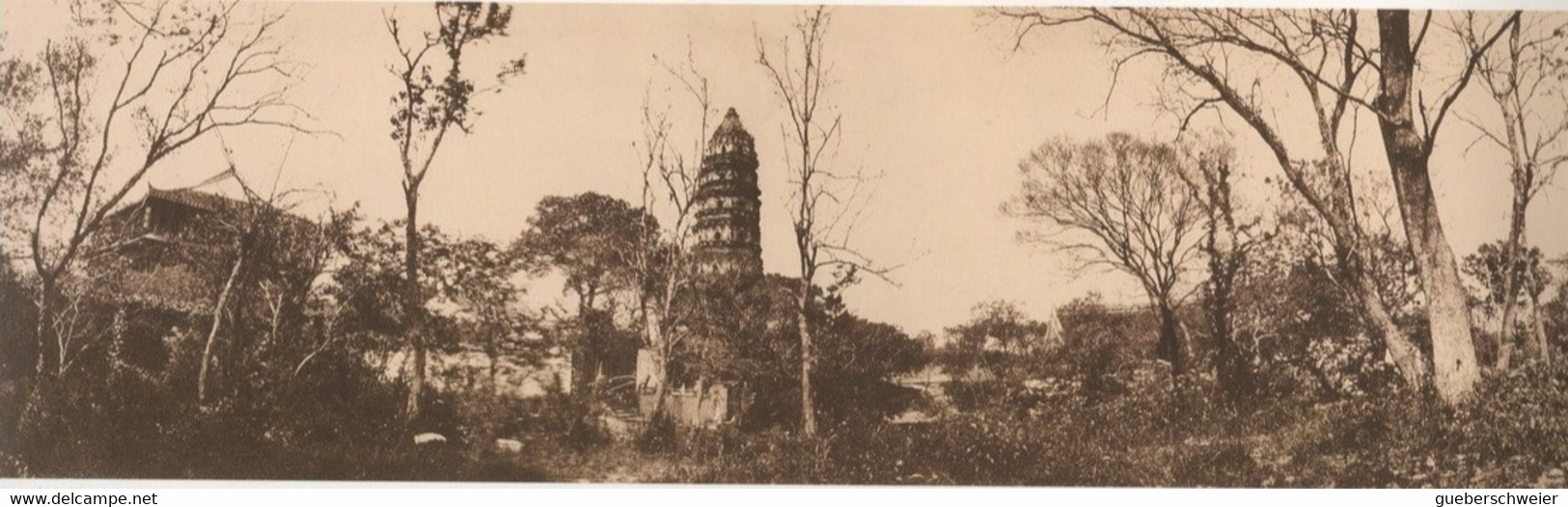 CHINE étui de 12 entiers postaux doubles avec photos panoramiques de SUZHOU soit 24 entiers avec fleurs