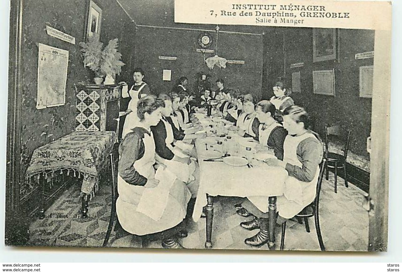 GRENOBLE - Rue Des Dauphins - Institut Ménager - Salle à Manger - Grenoble