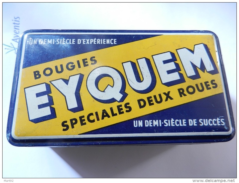 BOITE BOUGIES EYQUEM SPECIALES 2 ROUES MOBYLETTE MOBYMATIC - Scatole