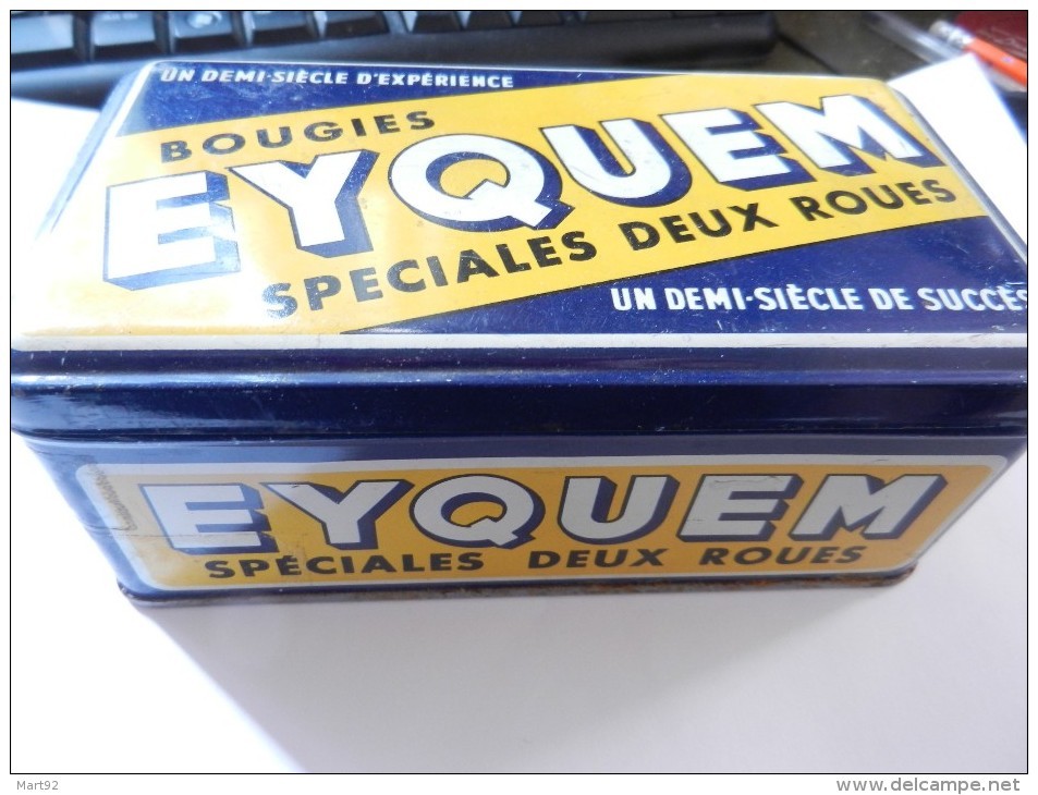 BOITE BOUGIES EYQUEM SPECIALES 2 ROUES MOBYLETTE MOBYMATIC - Cajas