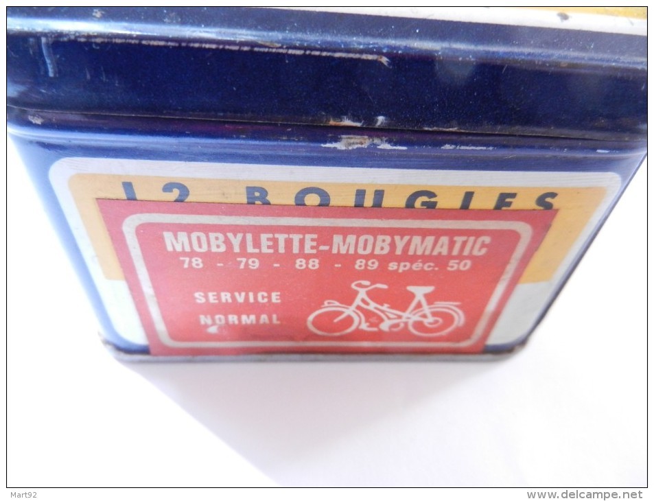 BOITE BOUGIES EYQUEM SPECIALES 2 ROUES MOBYLETTE MOBYMATIC - Boîtes