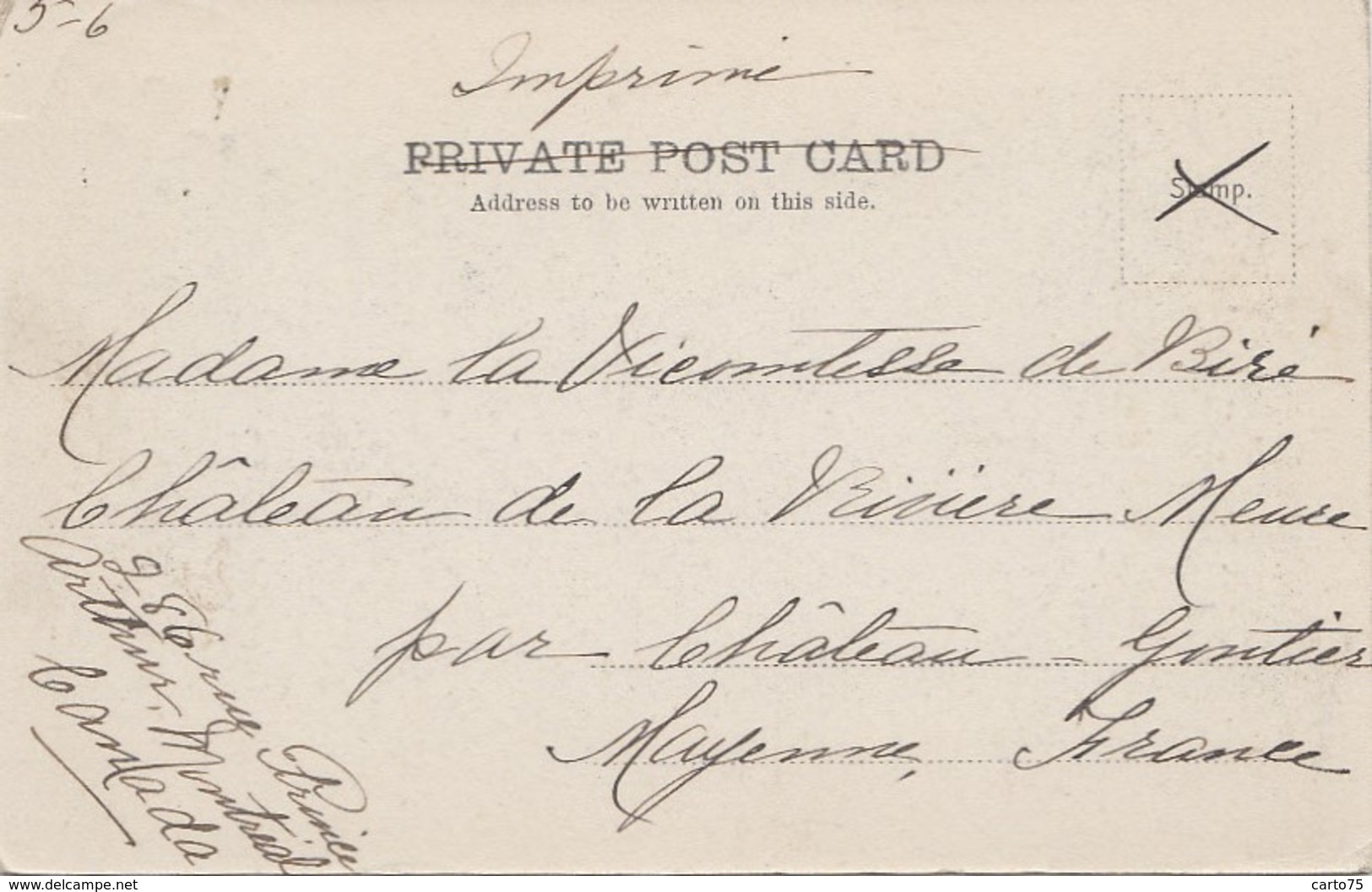 Canada - Petit-Saguenay - Postmarked 1904 - Saguenay