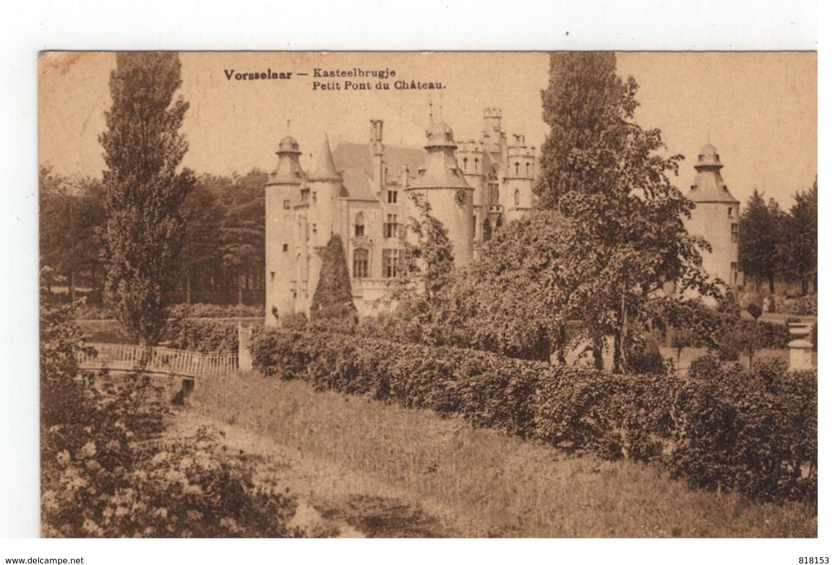 Vorselaar  Vorsselaar - Kasteelbrugje  Petit Pont Du Château - Vorselaar