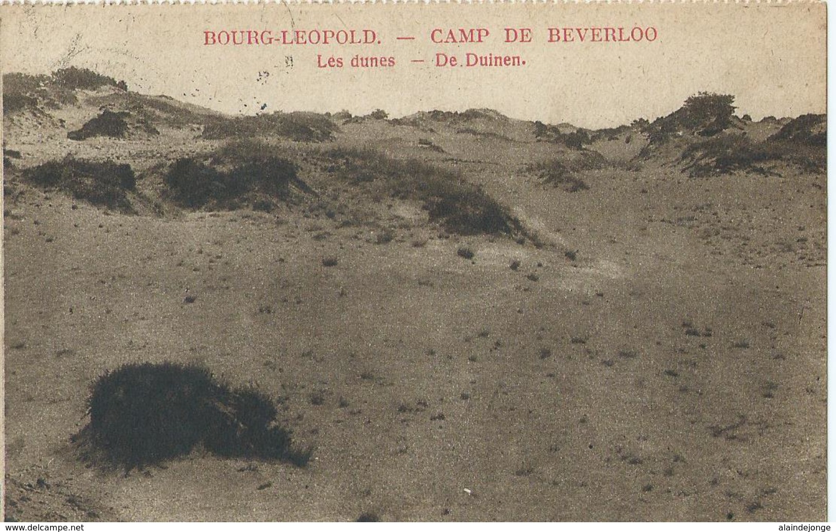 Leopoldsburg - Bourg Léopold - Camp De Beverloo - Les Dunes - De Duinen - Imp. S.A. " Notre Pays " - 1924 - Leopoldsburg (Kamp Van Beverloo)