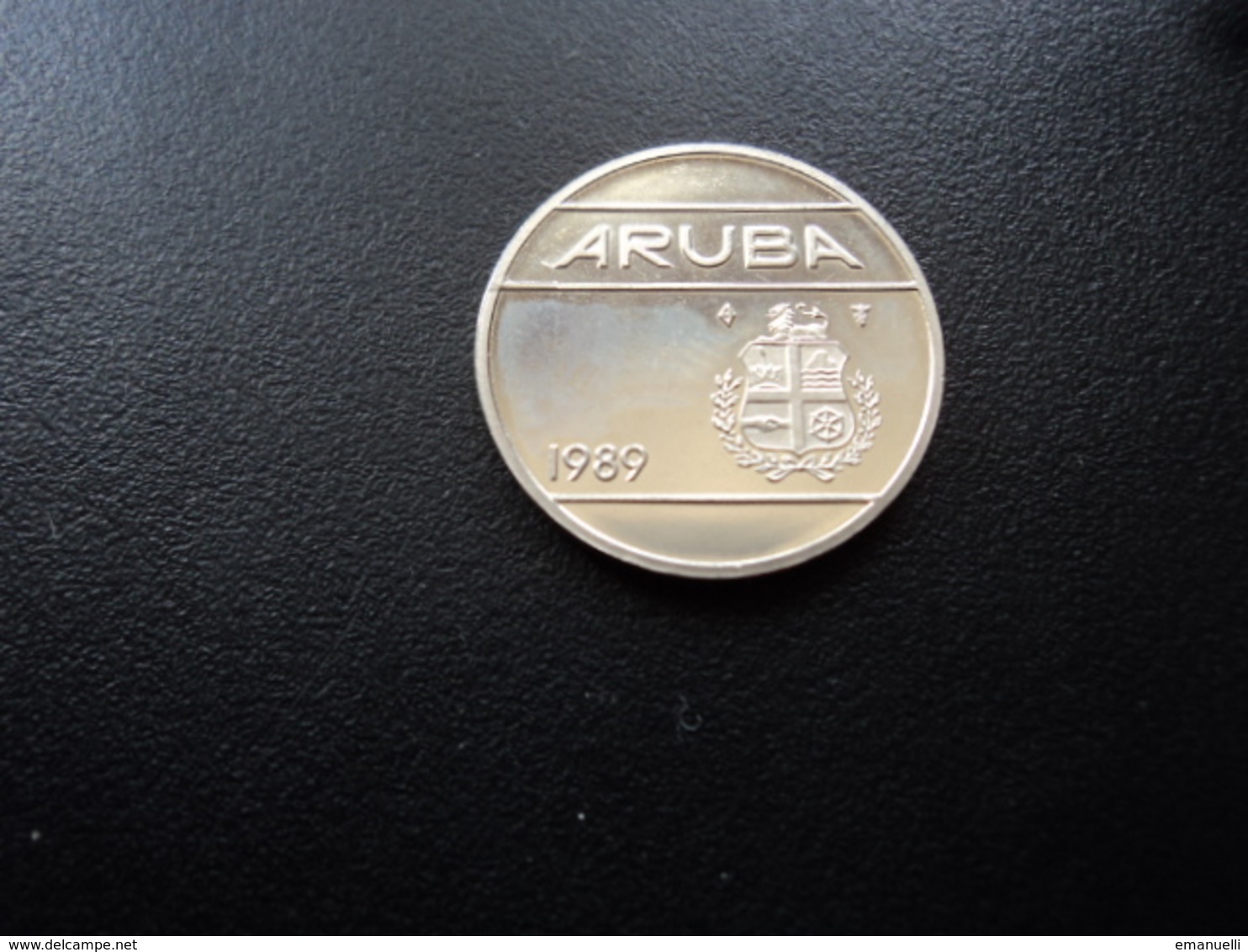 ARUBA * : 25 CENTS  1989   KM 3     NON CIRCULÉ (UNC) - Aruba