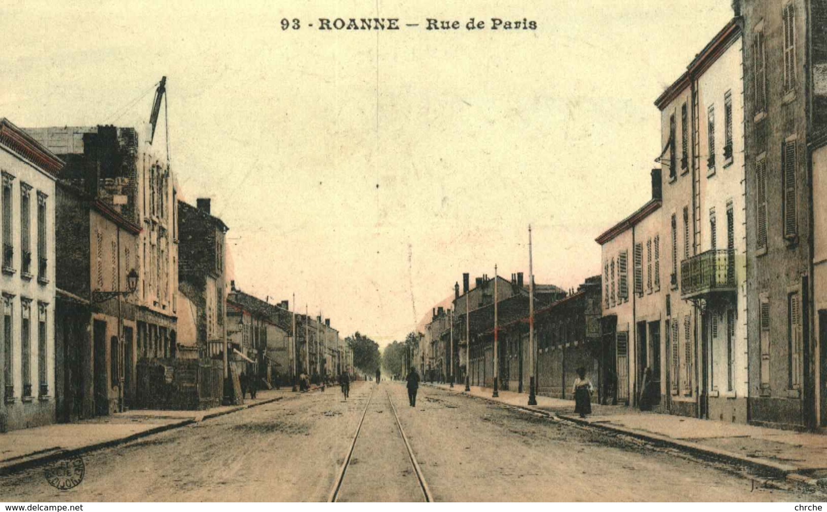 42 - ROANNE - Rue De Paris - Roanne