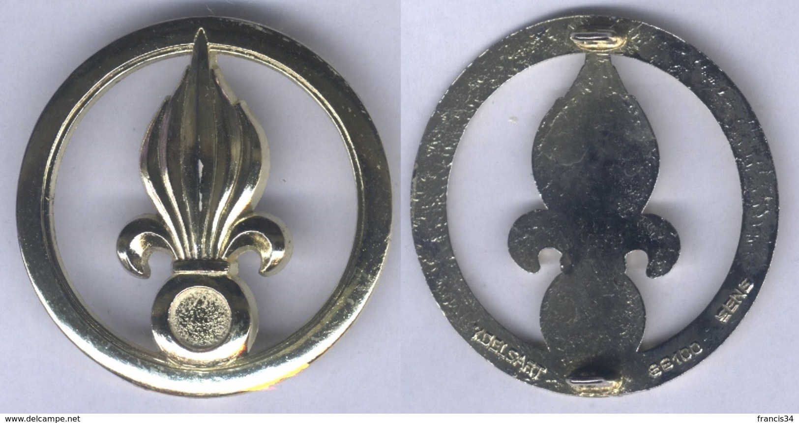Insigne De Béret De La Légion Etrangère - Armée De Terre