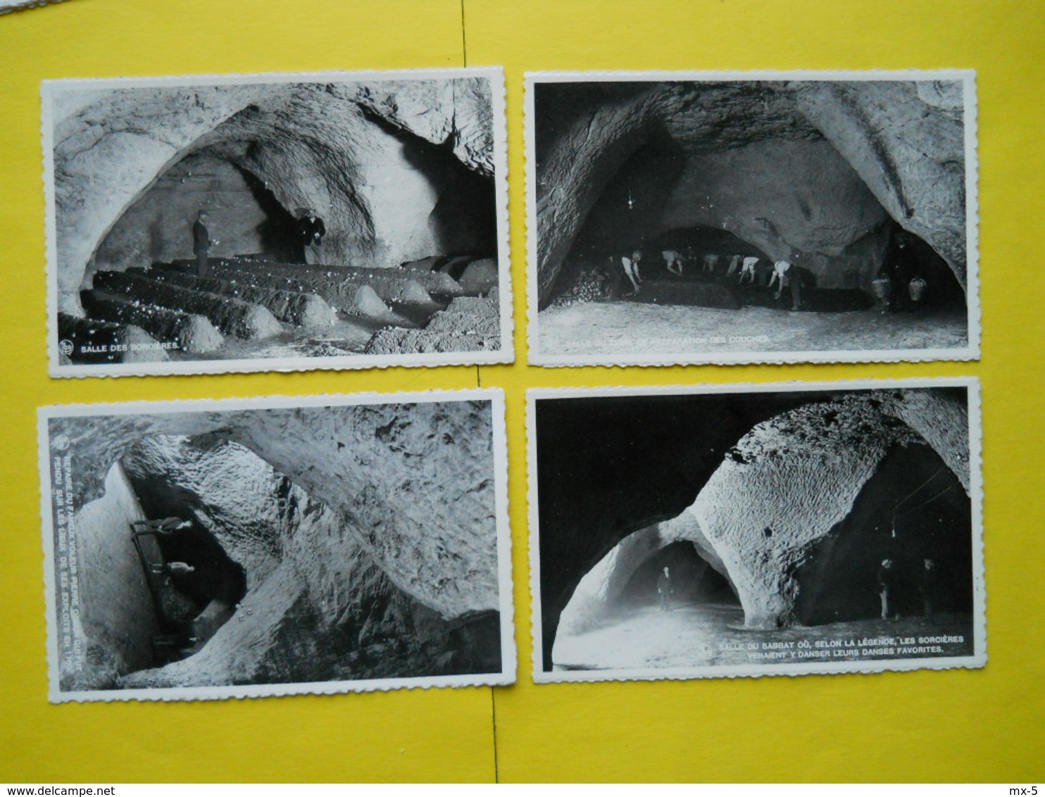 Folx Les Caves ,Champignonnieres ,carnet 8 Cp - Autres & Non Classés