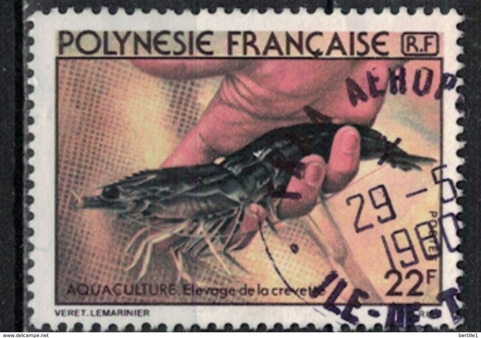 POLYNESIE FRANCAISE            N°     YVERT    151    OBLITERE       ( Ob  5/24 ) - Oblitérés