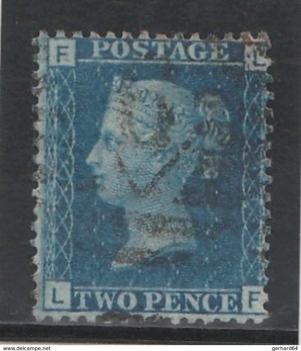 GB - 2 Penny - Yvert N° 27 - Planche 13 (1858 / 1864) Lot 2 - Used Stamps