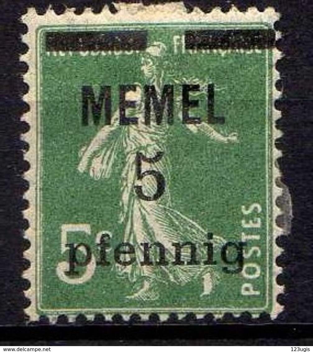 Memel (Klaipeda) 1920 Mi 18 B * [260819VII] - Memelgebiet 1923