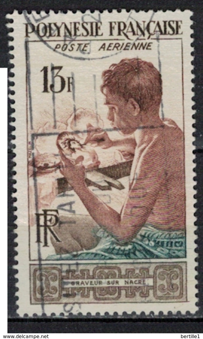 POLYNESIE FRANCAISE            N°     YVERT   PA 1  OBLITERE       ( Ob  5/25 ) - Used Stamps