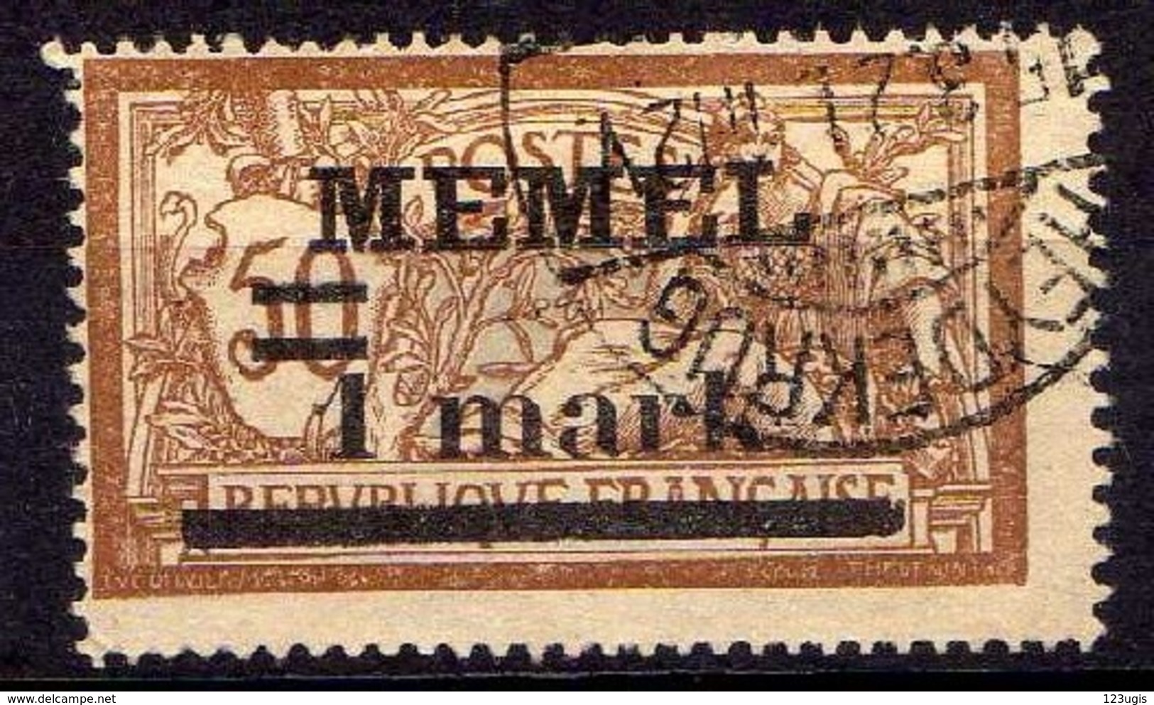 Memel 1920 Mi 26 Y, Gestempelt [260819VII] - Memelgebiet 1923
