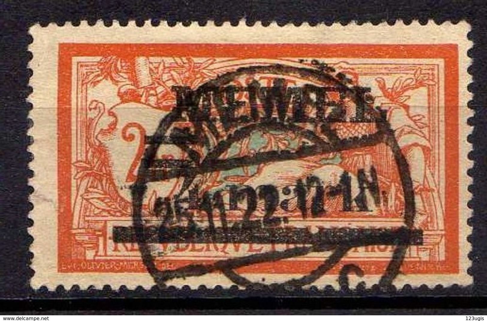 Memel 1920 Mi 31 II Y, Gestempelt [260819VII] - Memelgebiet 1923