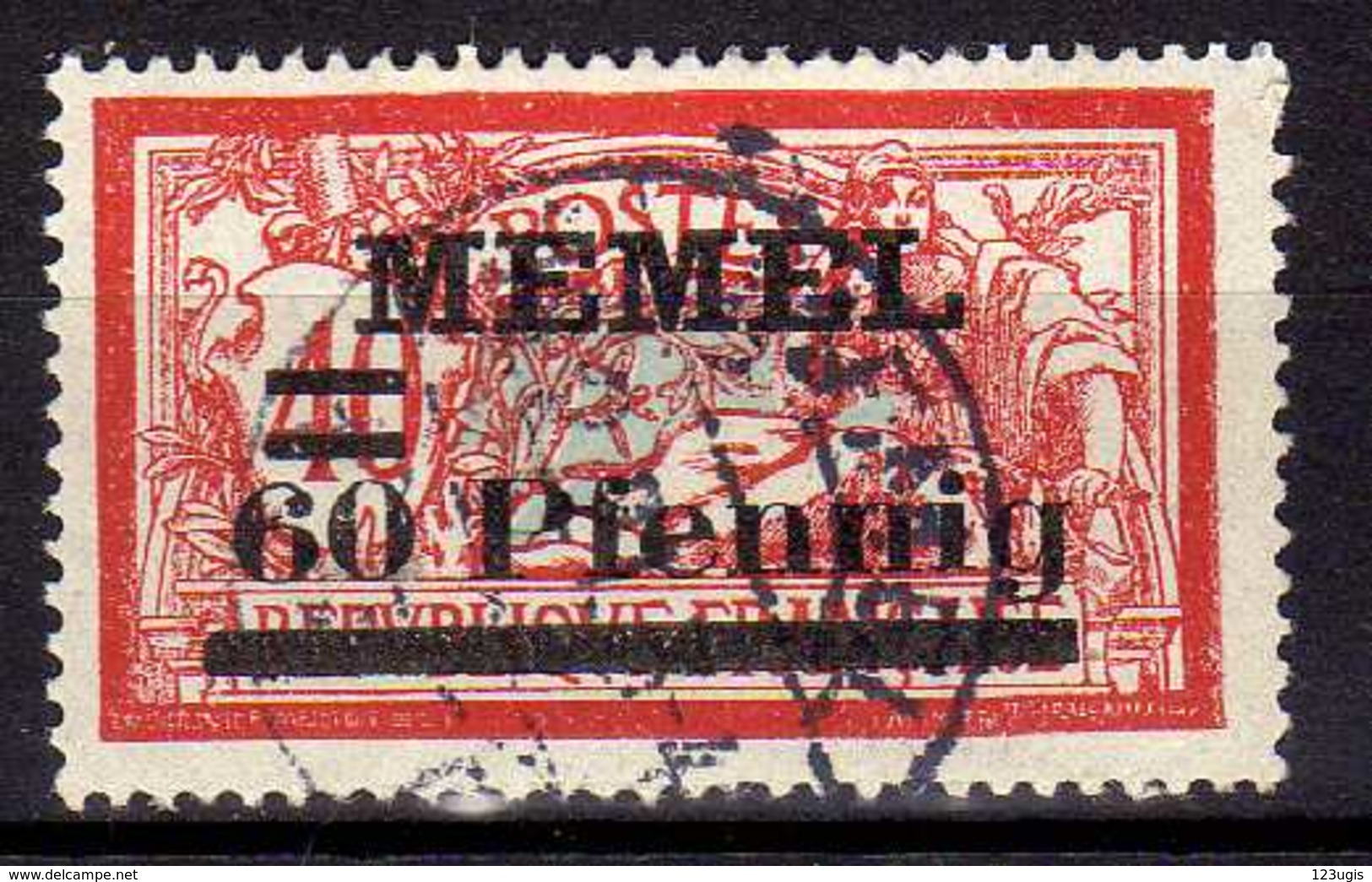 Memel (Klaipeda) 1921 Mi 36, Gestempelt [260819VII] - Memelgebiet 1923
