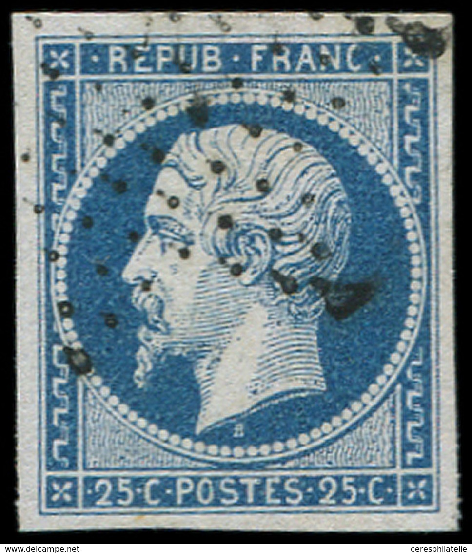 PRESIDENCE - 10   25c. Bleu, Oblitéré ETOILE, TTB - 1852 Louis-Napoleon