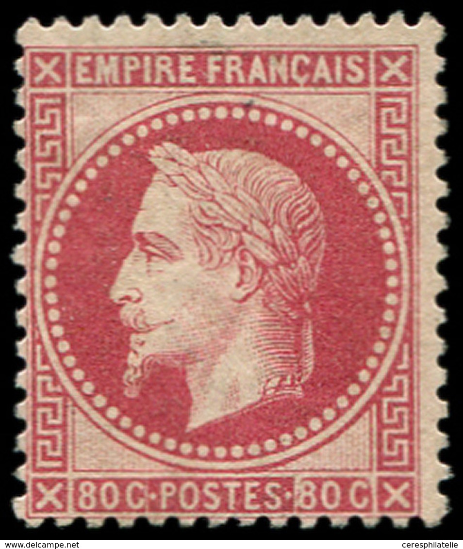 * EMPIRE LAURE - 32   80c. Rose, Forte Ch., Sinon TB. C - 1849-1876: Classic Period