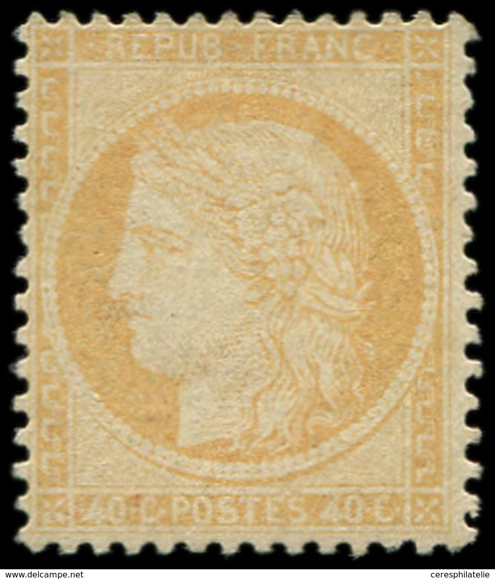* SIEGE DE PARIS - 38a  40c. Jaune-orange, TB - 1870 Siège De Paris