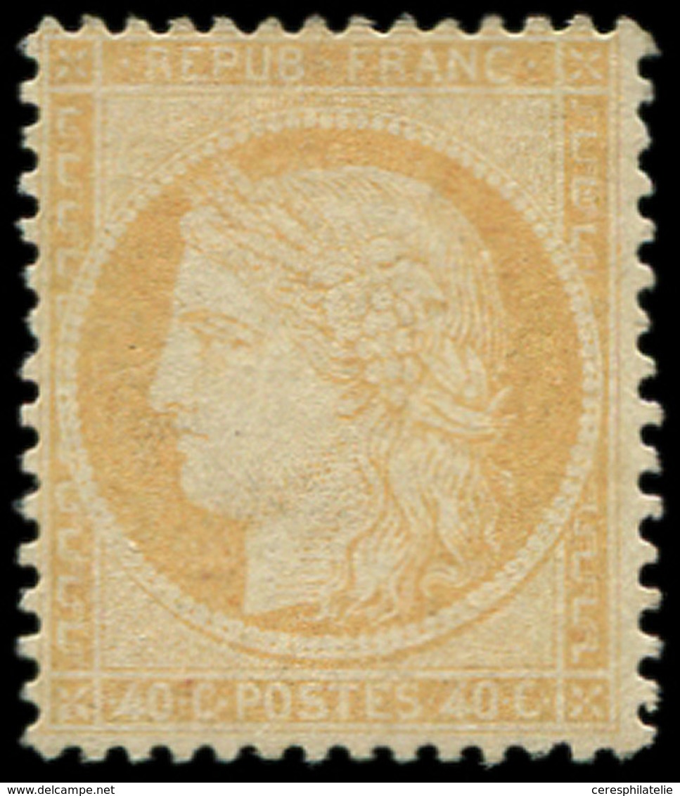 * SIEGE DE PARIS - 38a  40c. Jaune-orange, TB - 1870 Siege Of Paris