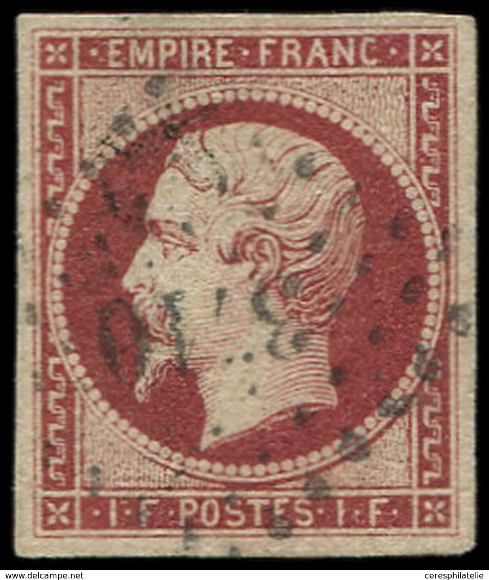 LETTRES ET OBLITERATIONS D'ALGERIE - N°18 Obl. PC 3710 D'ALGER, Pelurages, Aspect TB - 1849-1876: Période Classique