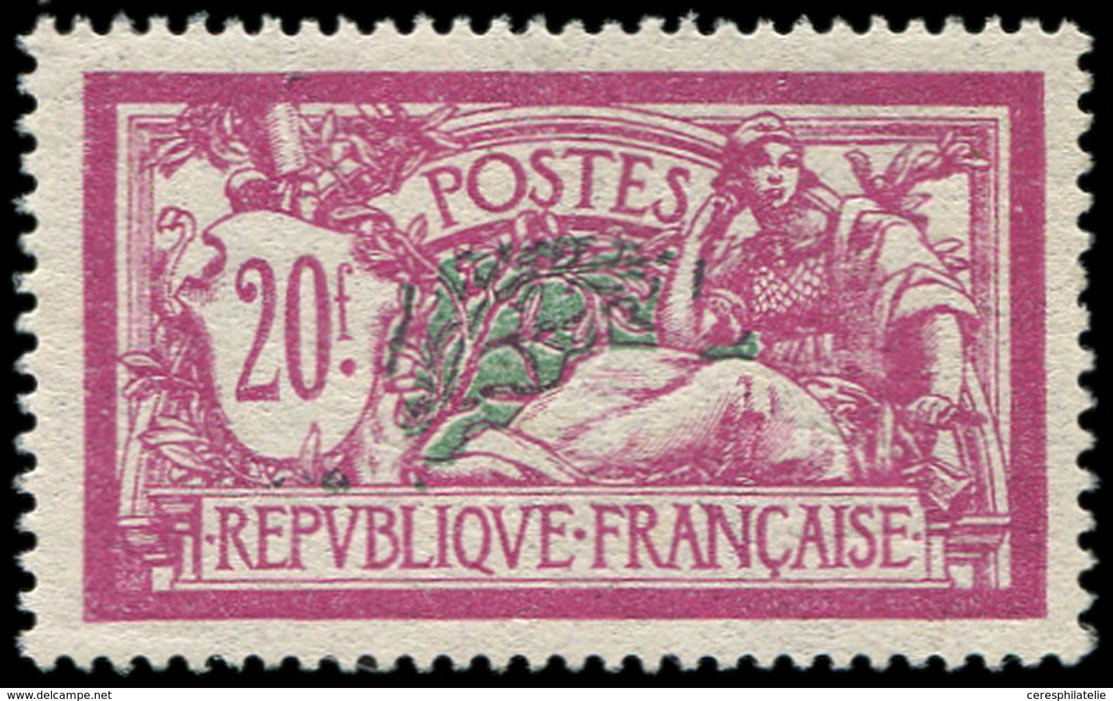* EMISSIONS DU XXème SIECLE - 208   Merson, 20f. Lilas-rose Et Vert-bleu, Inf. Ch., TB - Unused Stamps