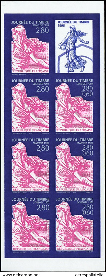 ** NON DENTELES - BC2992 Journée Du Timbre 1996, Bande Carnet, TB, Cote Maury - Unclassified