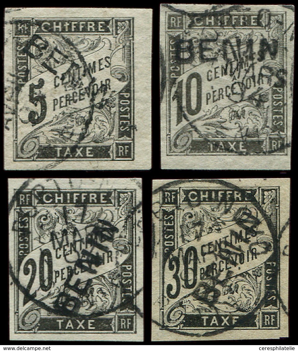 BENIN Taxe 1/4 : Type Duval De 1894, Obl., TB - Otros & Sin Clasificación