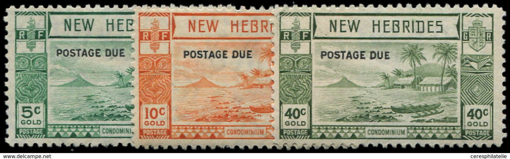 ** NOUVELLES HEBRIDES Taxe 6/10 : POSTAGE DUE, TB - Otros & Sin Clasificación