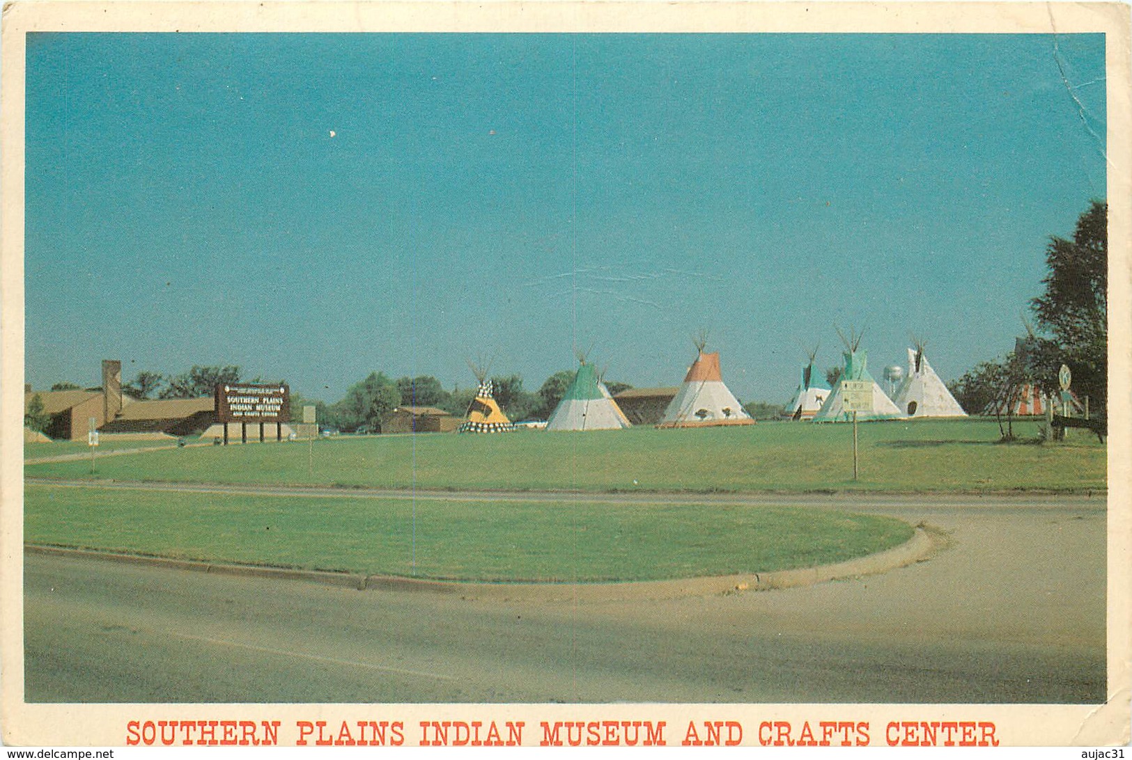 Etats-Unis - Oklahoma - Anadarko - Southern Plains Indian Museum And Crafts Center - Semi Moderne Grand Format - état - Andere & Zonder Classificatie