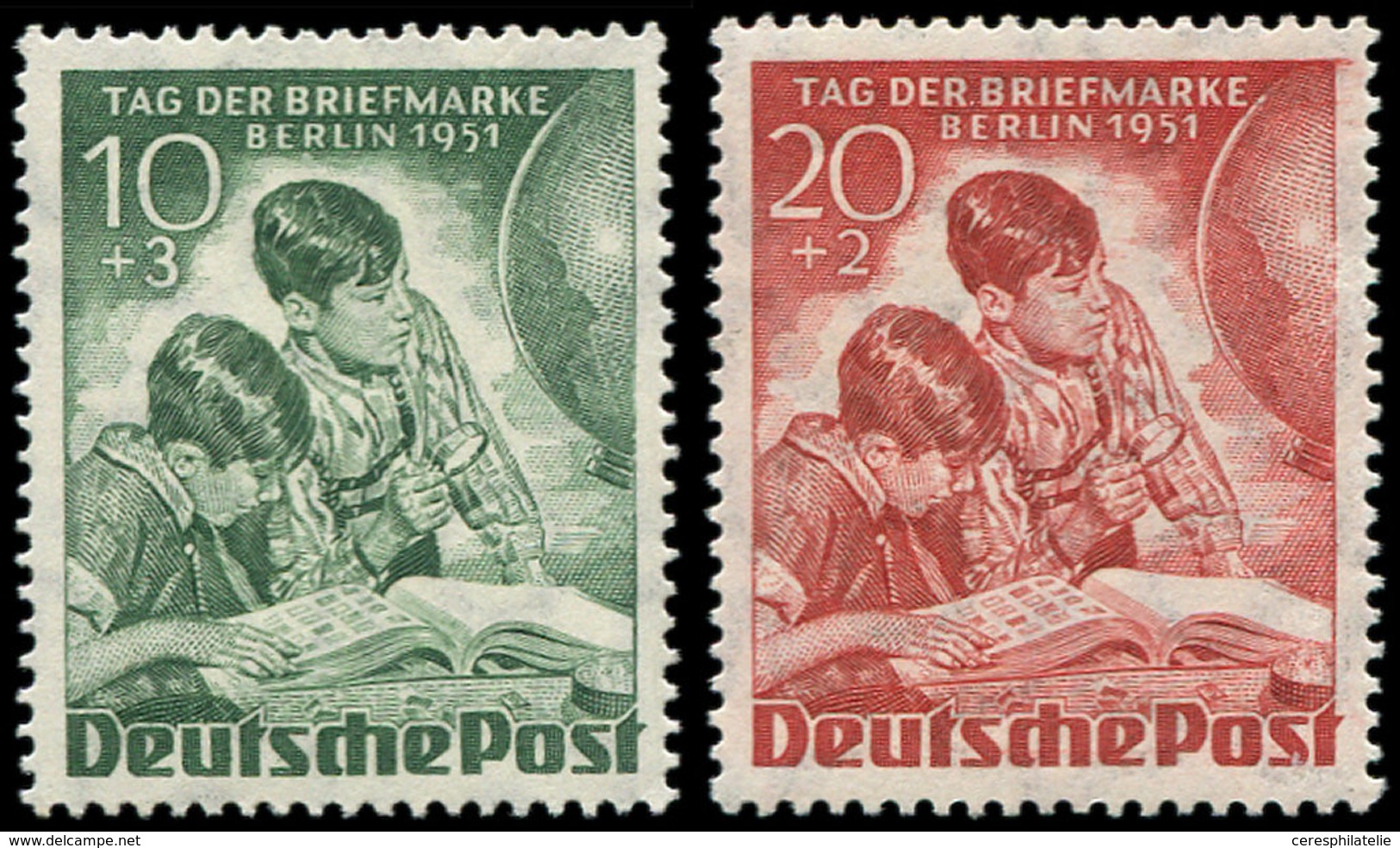 ** BERLIN 66/67 : J. Du T. 1951, TB - Usados