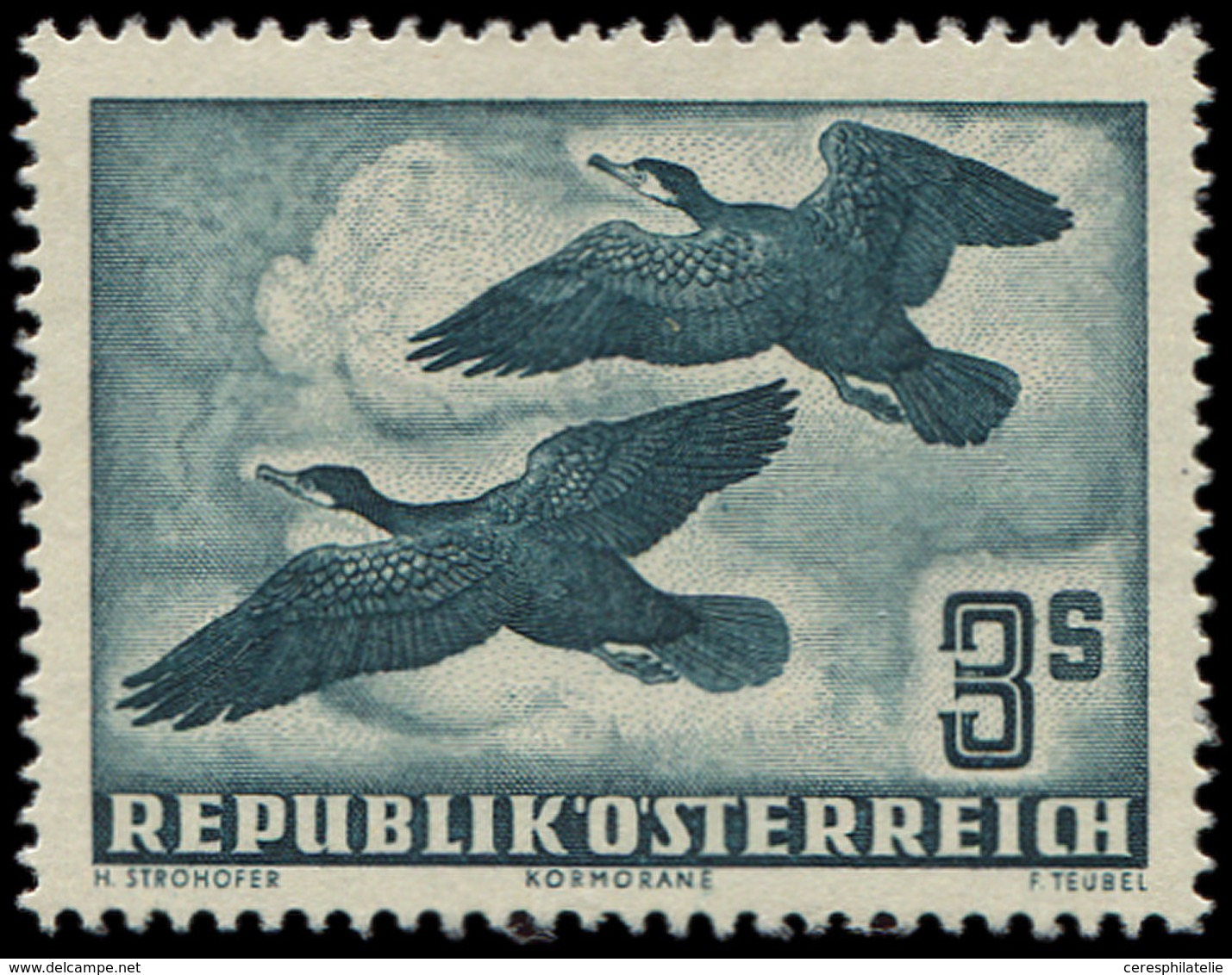 ** AUTRICHE PA 57 : 3s. Vert Bleu, TB - Other & Unclassified