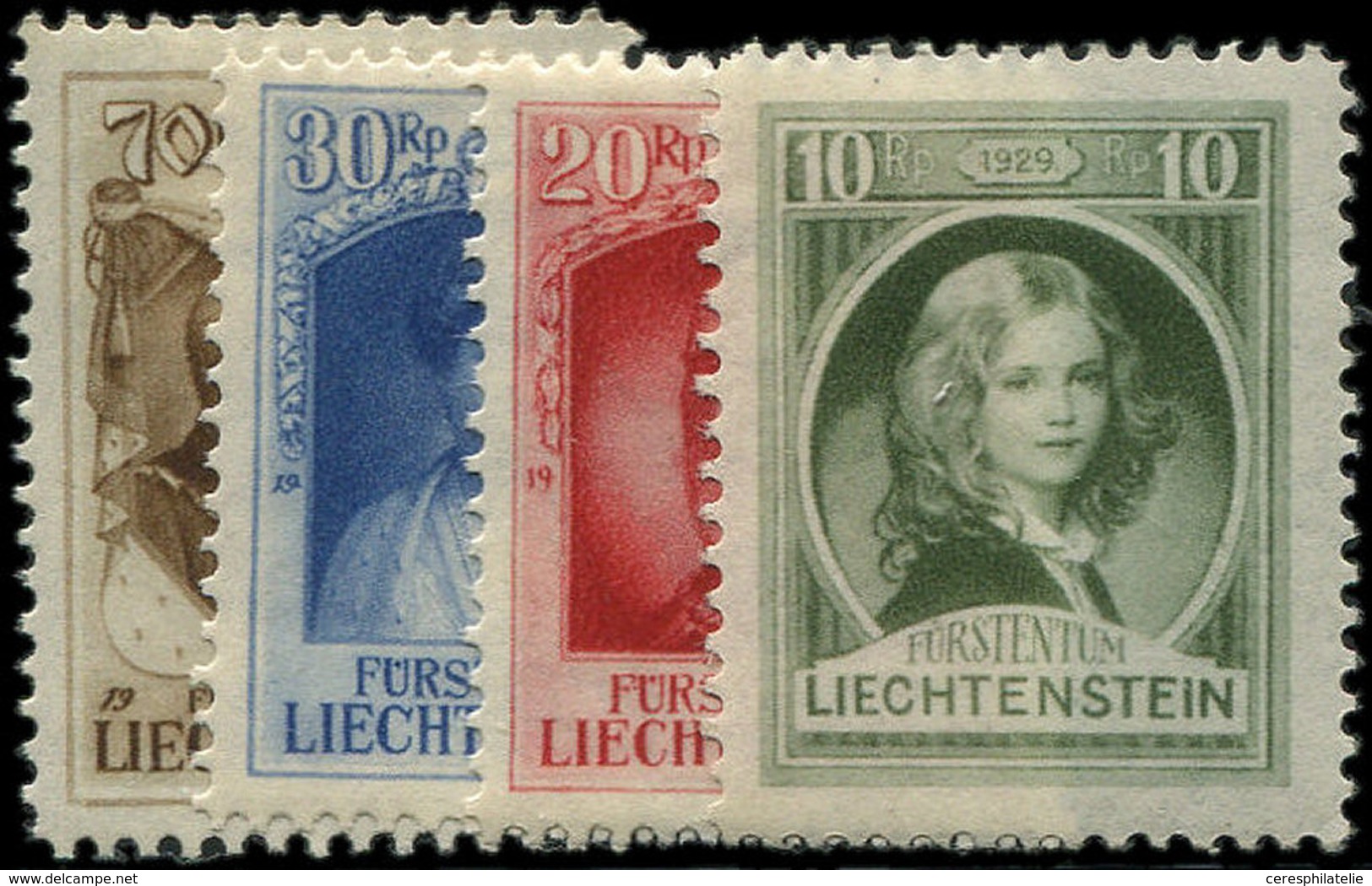 * LIECHTENSTEIN 90/93 : François 1er, La Série, TB - Unused Stamps