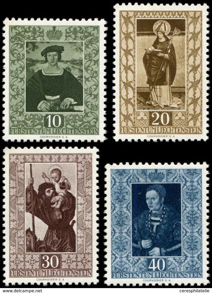 ** LIECHTENSTEIN 273/76 : La Série, TB - Unused Stamps