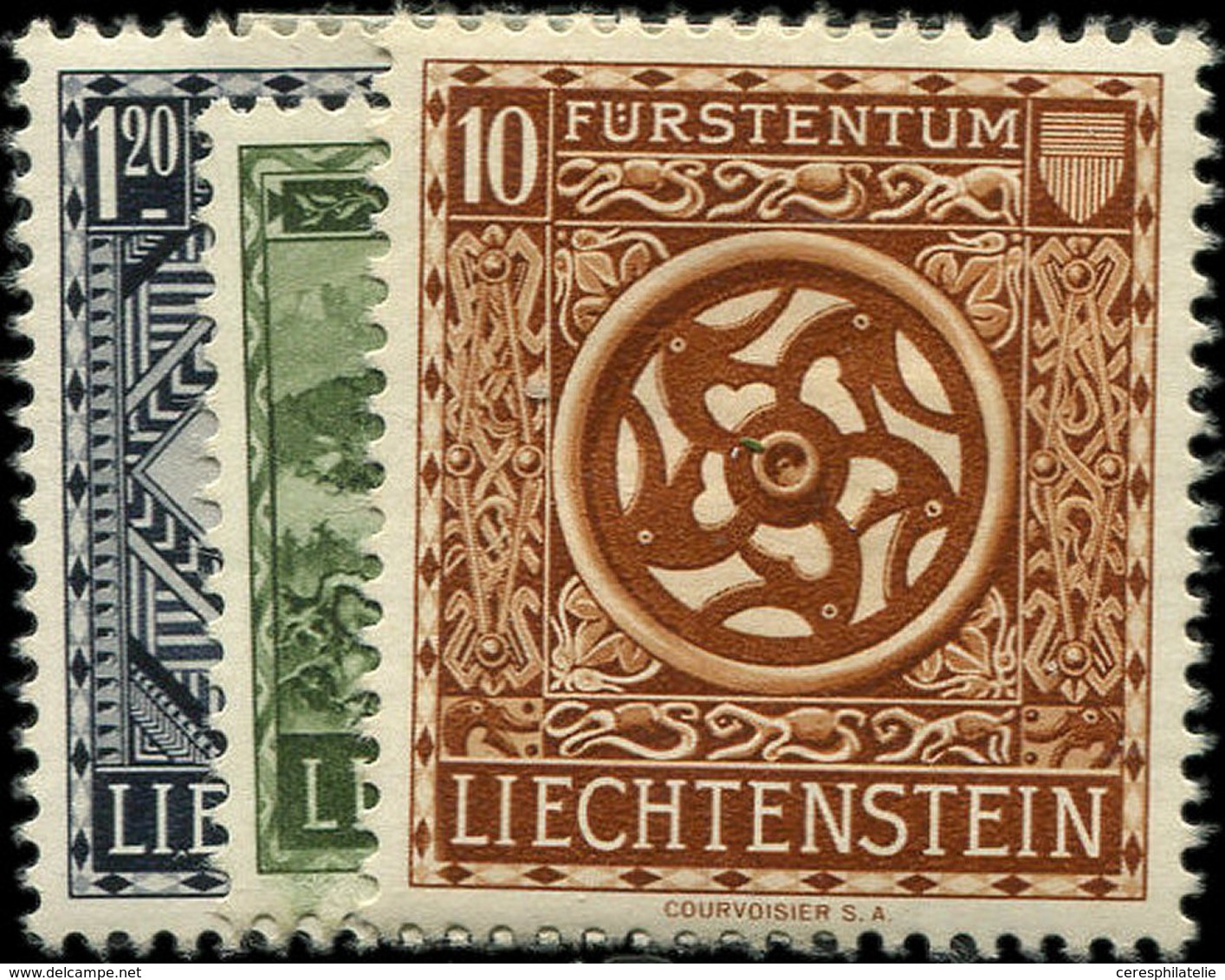 * LIECHTENSTEIN 281/83 : Vaduz, La Série, TB - Unused Stamps
