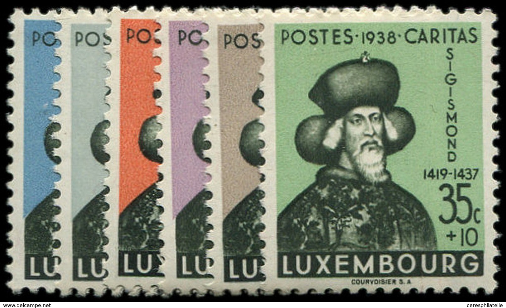 ** LUXEMBOURG 306/11 : Oeuvres Sociales, La Série, TB - 1859-1880 Coat Of Arms