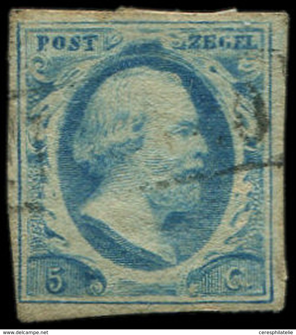 PAYS-BAS 1 : 5c. Bleu, Obl., TB - Used Stamps