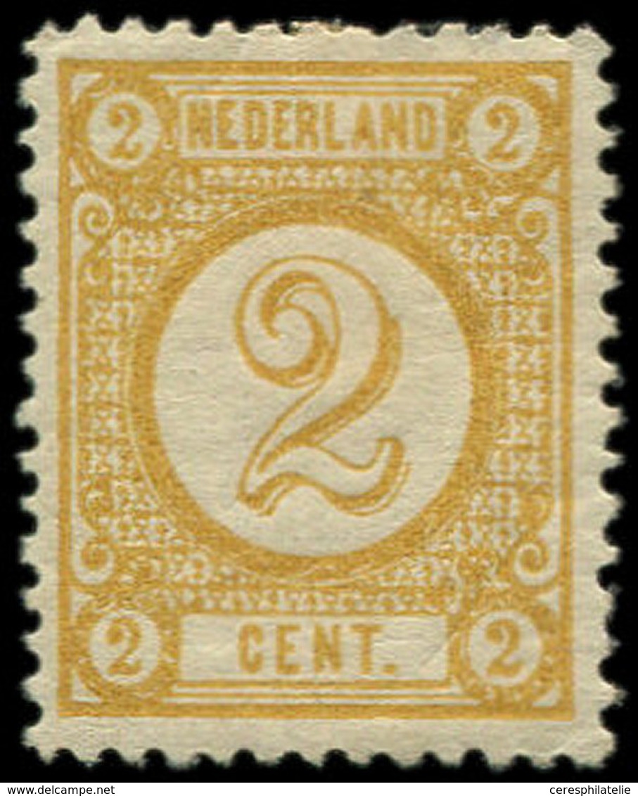 * PAYS-BAS 32 : 2c. Jaune-olive, TB - Used Stamps