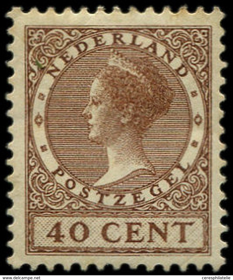 * PAYS-BAS 149 : 40c. Brun, TB - Used Stamps