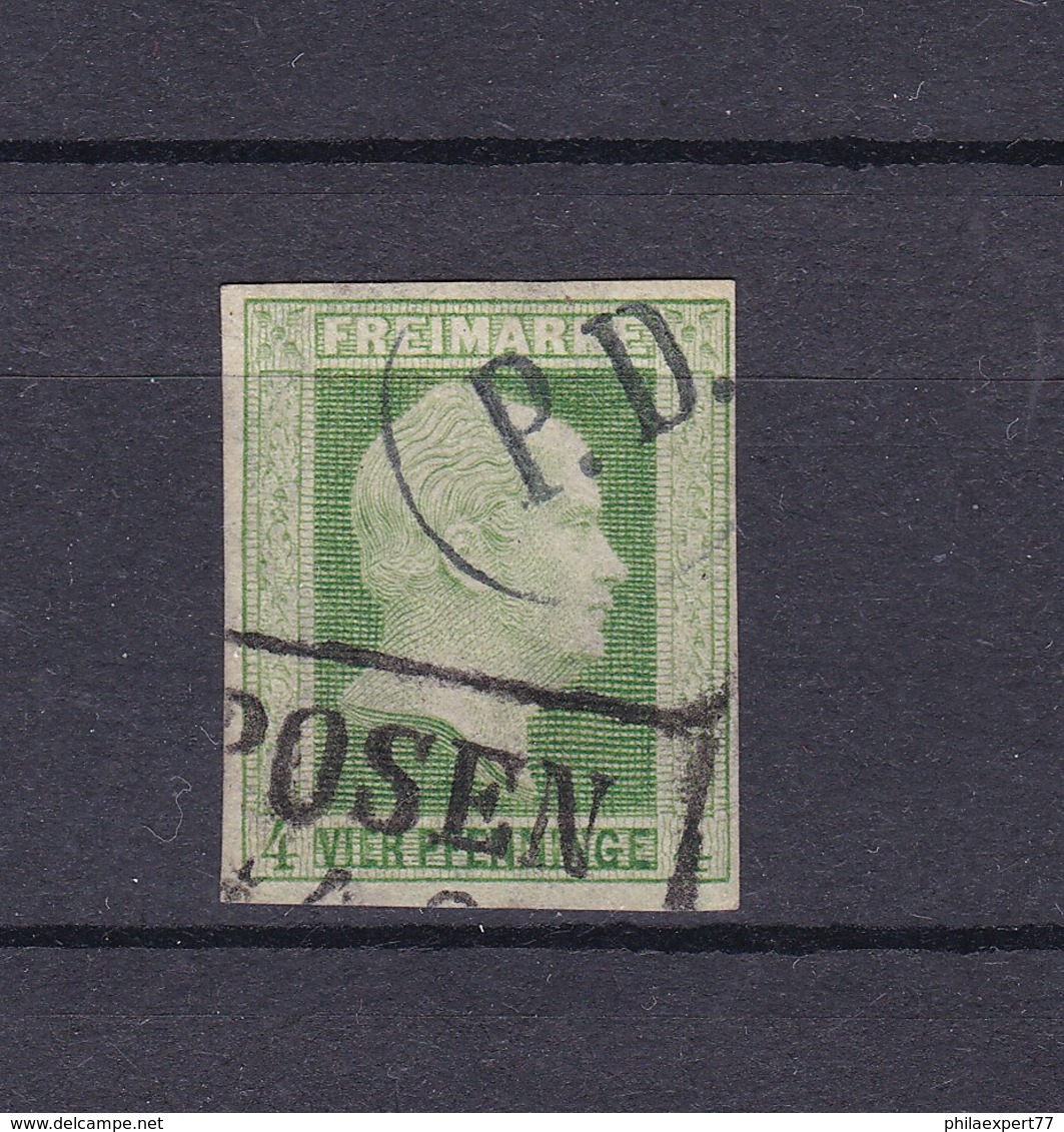 Preussen - 1856 - Michel Nr. 5 - Stempel Falsch/Briefmarke Echt - Gepruft - Sonstige & Ohne Zuordnung