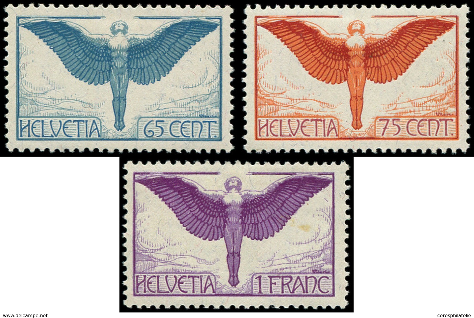 * SUISSE PA 10/12 : Anges, La Série, TB - Unused Stamps