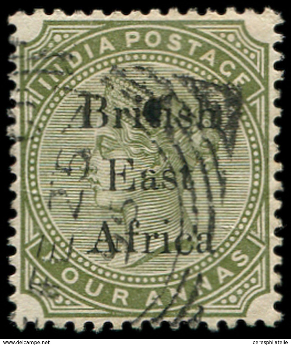 AFRIQUE ORIENTALE BRITANNIQUE 51 : 4a. Olive, Obl., TB - Other & Unclassified