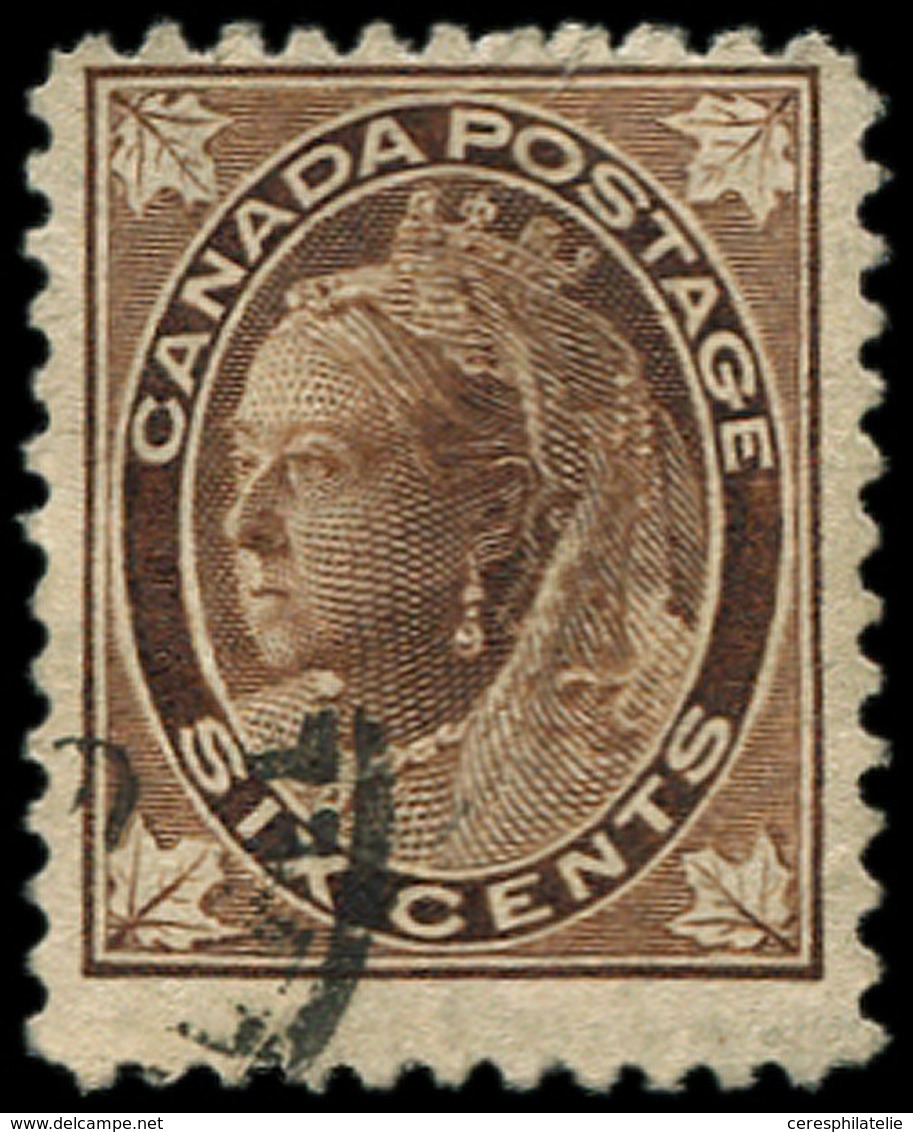 CANADA 59 : 6c. Brun, Obl., TB - Other & Unclassified