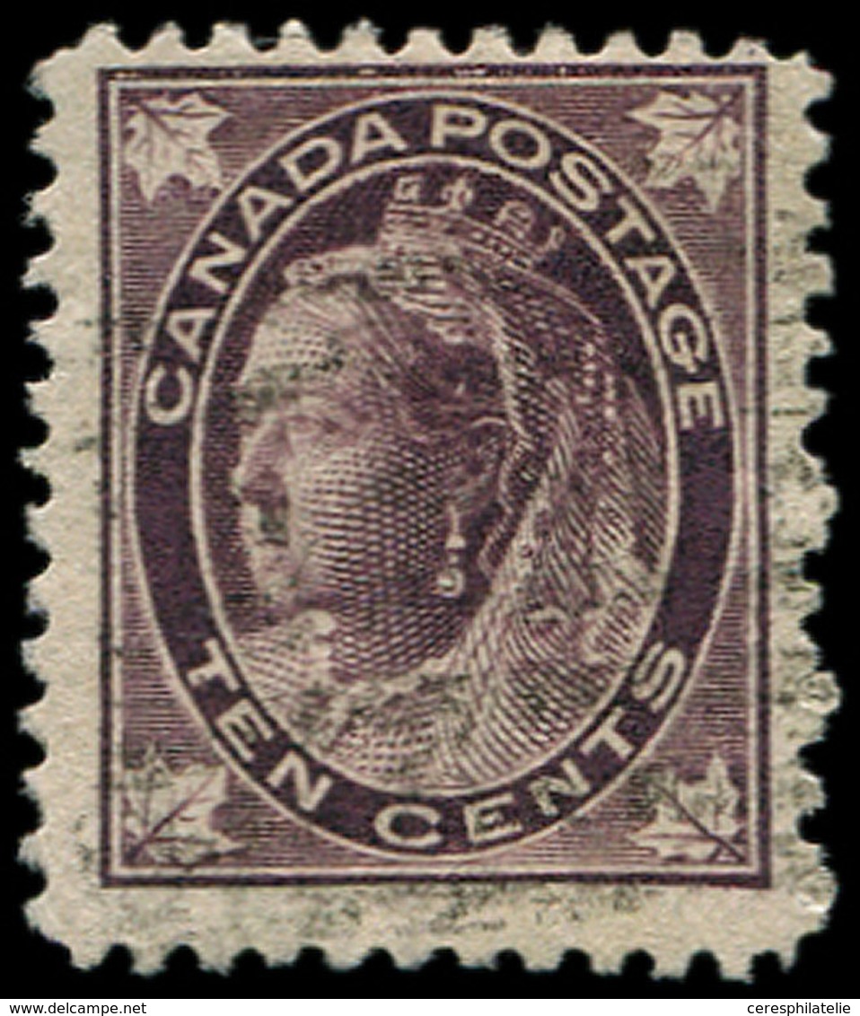 CANADA 61 : 10c. Violet-brun, Obl., TB - Other & Unclassified