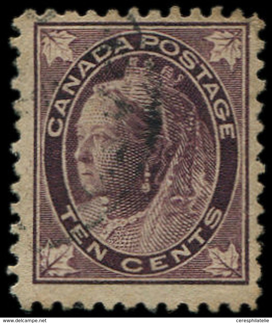 CANADA 61 : 10c. Brun-violet Obl., TB - Other & Unclassified