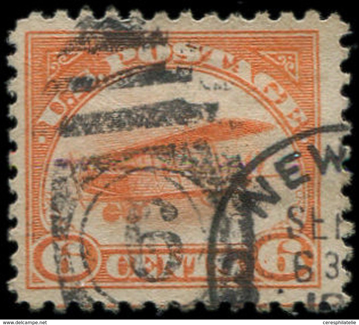 ETATS-UNIS PA 1 : 6c. Rouge-orange, Obl., TB - Other & Unclassified