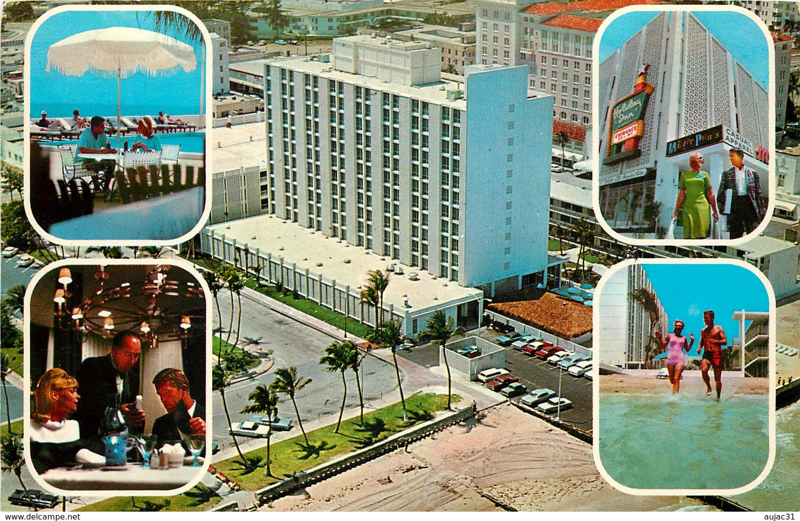 Etats-Unis - Florida - Miami Beach - On The Ocean 2201 Collins Avenue - Semi Moderne Grand Format - état - Miami Beach