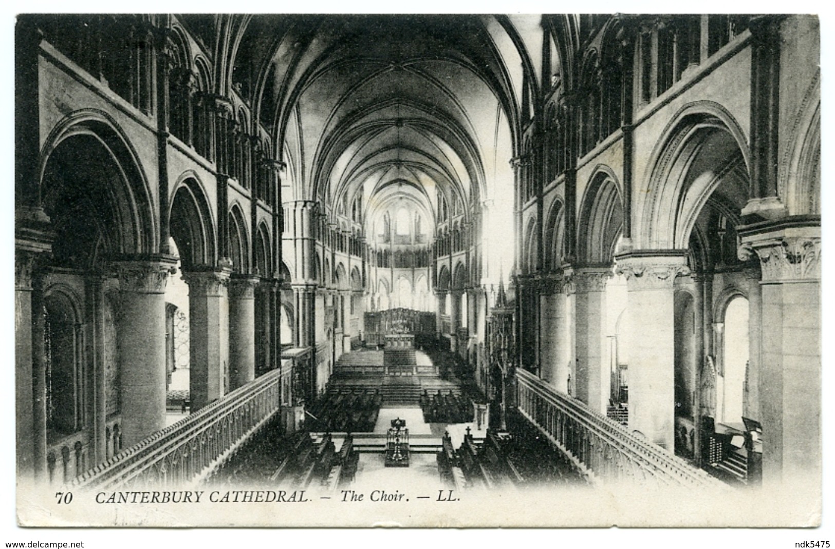 CANTERBURY CATHEDRAL : THE CHOIR (LL) / ADDRESS - LONDON, FULHAM, FINLAY STREET, BISHOPS PARK - Canterbury